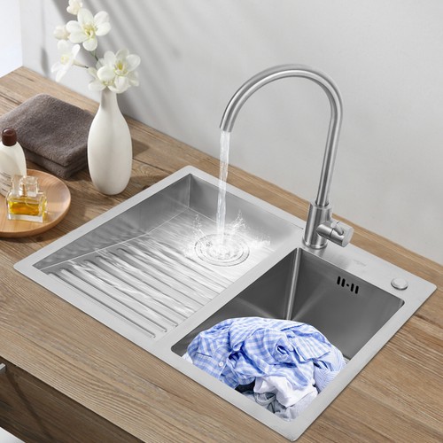 Laundry sink double basin - double,