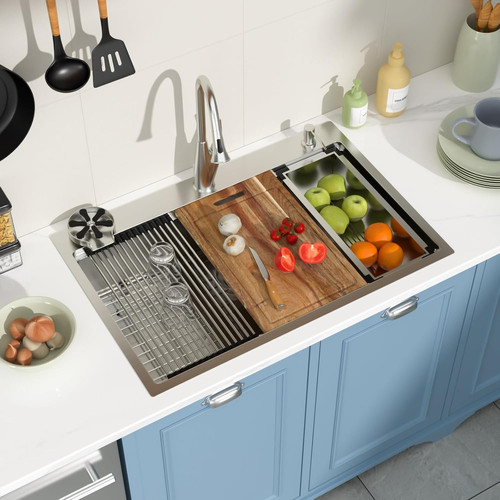 Drop kitchen sink stainless - drop,