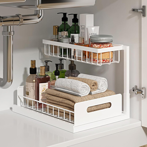 Under sink organizer shaped - sink, organizer,